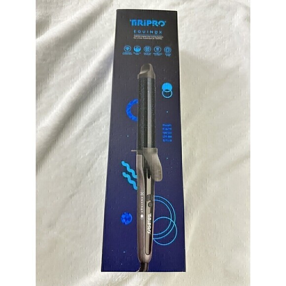 NEW TiRiPRO Equinox 32 mm Digital EZ Clip Curler 450F Heat Black Instant Curls - Picture 1 of 5